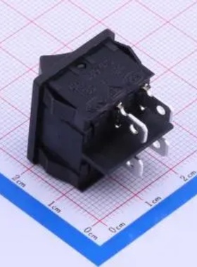 船型开关 MR4-210-C5N-BB  开关  21*24黑色开关ON-OFF