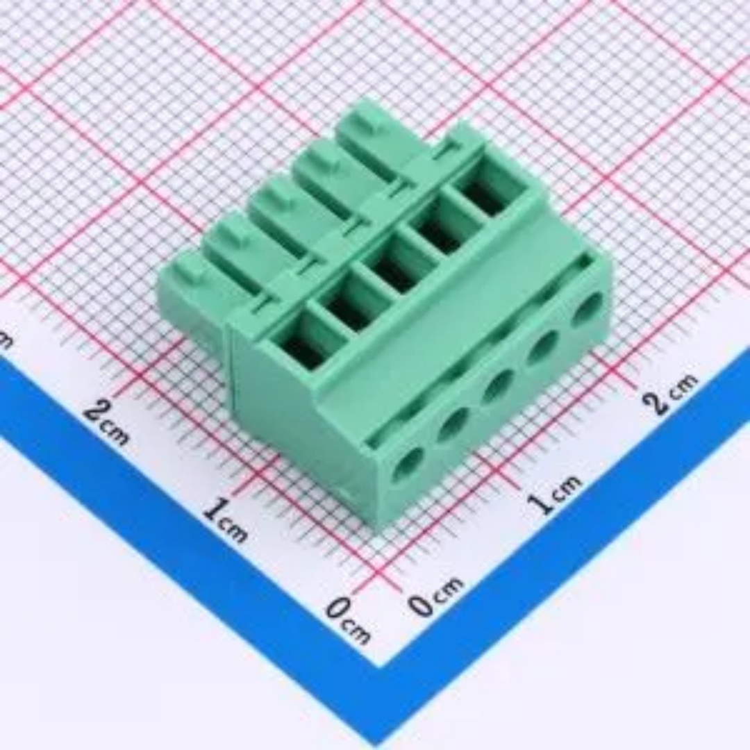 WJ15EDGKA-3.81-5P 插拔接线端子 3.81mm 1x5P  排数:1 每排P数:5