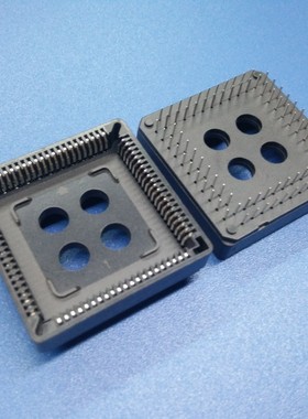 插座 IC插座 芯片插座 PLCC 52PIN   直插