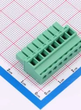 WJ15EDGKB-3.81-8P 插拔式 3.81mm 绿色 接线端子 1x8P 每排P数 8