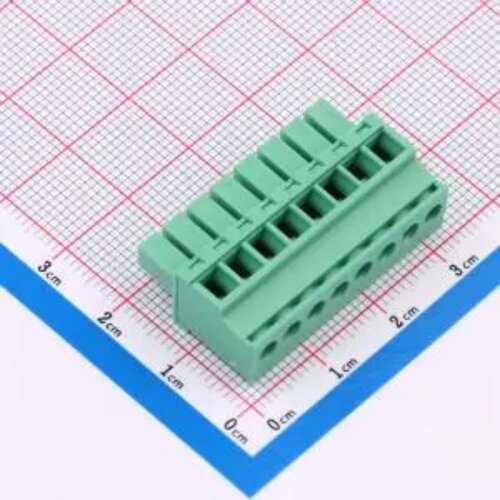 WJ15EDGKB-3.81-8P 插拔式 3.81mm 绿色 接线端子 1x8P 每排P数 8