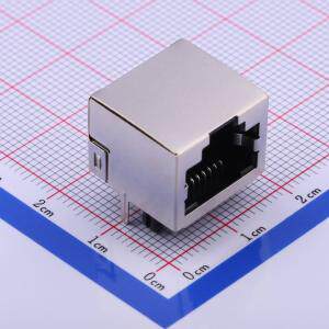 R-RJ45R08P-B000以太网连接器(RJ45 RJ11) 弯插 不带LED 封装插件