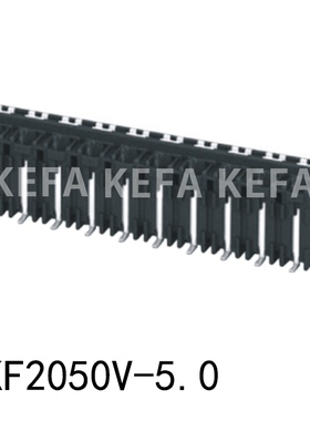 科发电子 KF2050V-5.0 间距5.0MM 2PIN--12PIN 黑色 SMT接线端子