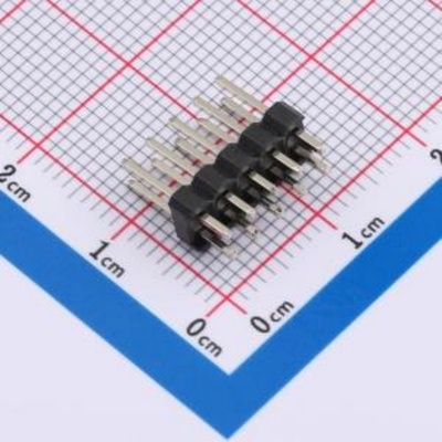 ZX-PZ2.54-2-5PZZ排针2x5P间距:2.54mm方针直插 封装插件P=2.54mm