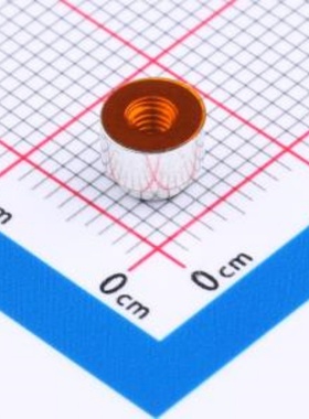 SMTSOM2.530BTR 电路板表贴圆螺母柱PCB贴片连接器 M2.5X3 铜镀锡