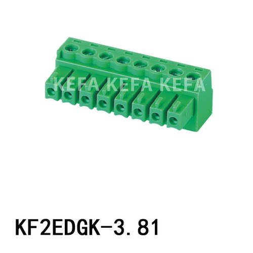 插拔式PCB接线端子KF2EDGK-3.81-2P3P4P5P6P7P8P9P12P 间距3.81MM