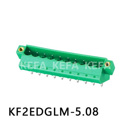 可插拔 接线端子 KF2EDGLM-5.0/5.08  带固定法兰 科发工厂直销