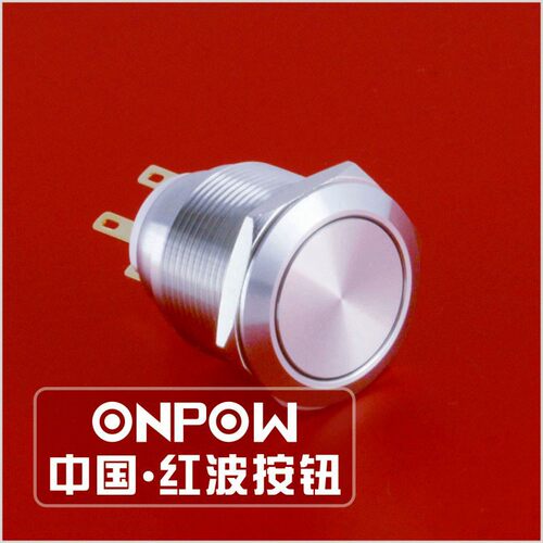 红波按钮金属LAS1GQ22-11S不锈钢启动按钮电脑开机机床车间安检用