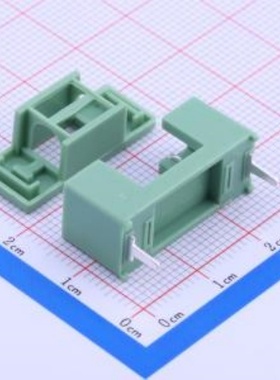 FH1-200CK-G 保险丝座(盒) 保险丝夹5*20 绿色（两件套）500个/袋