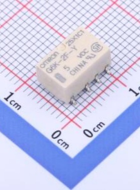 信号继电器  G6K-2F-Y-5V  封装：SMD,6.5x10mm  编带 900个/圆盘