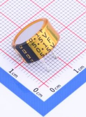 CB5R5104CF-ZJ   超级电容器  0.1F -20%~+80% 5.5V  封装：插件