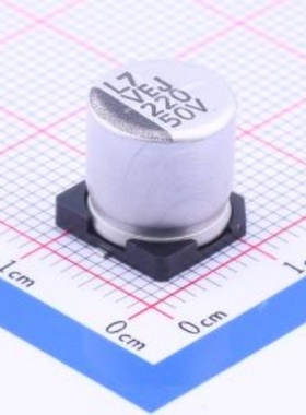 VEJ221M1HTR-1010 贴片铝电解电容220uF±20%50V封装SMDD10xL10mm