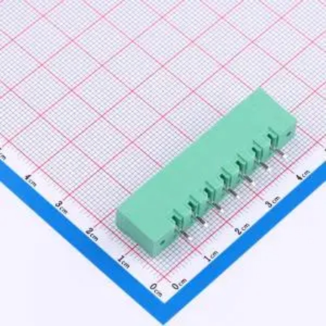 WJ2EDGVM-5.08-7P 插拔式 5.08mm螺丝固定 接线端子1x7P每排P数:7