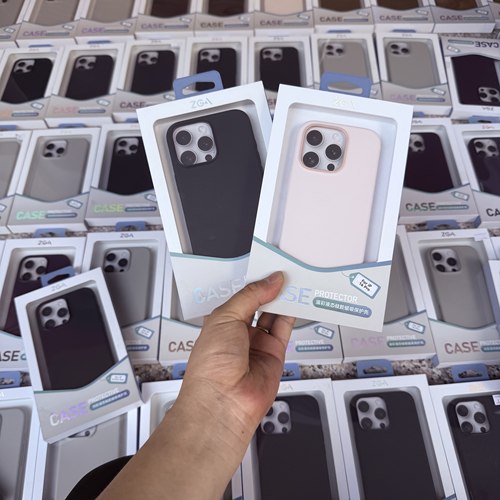 ZGA液态磁吸壳iPhone16promax保护壳亲肤手机壳适用于苹果16套
