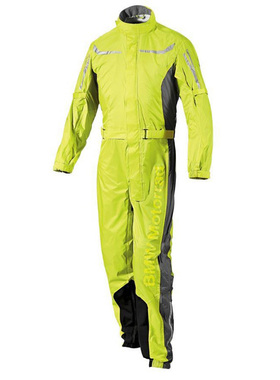【摩睿途】摩托车宝马小黄人BMW PRORAIN连体雨衣4连帽机车骑行服