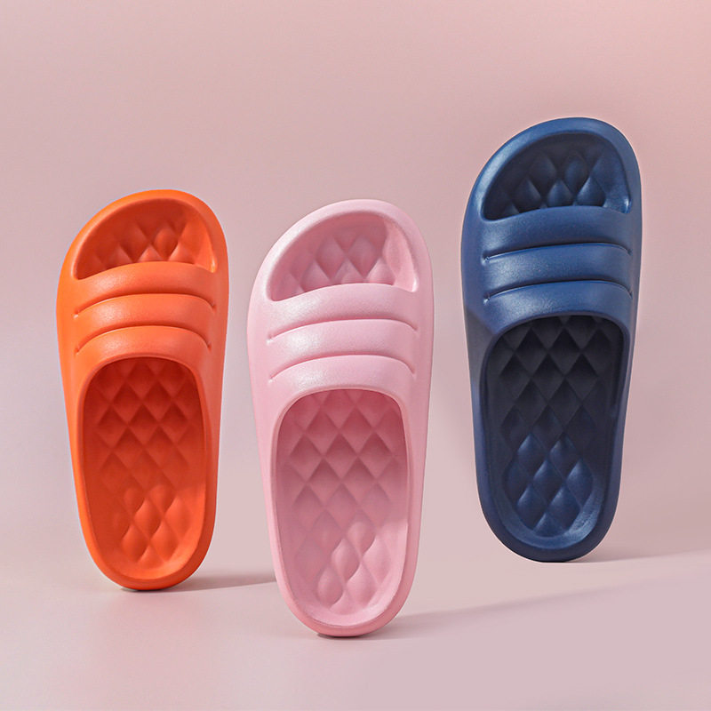 踩屎感软底厚底凉拖鞋女夏季浴室室内家居家用防滑男情侣洗澡eva