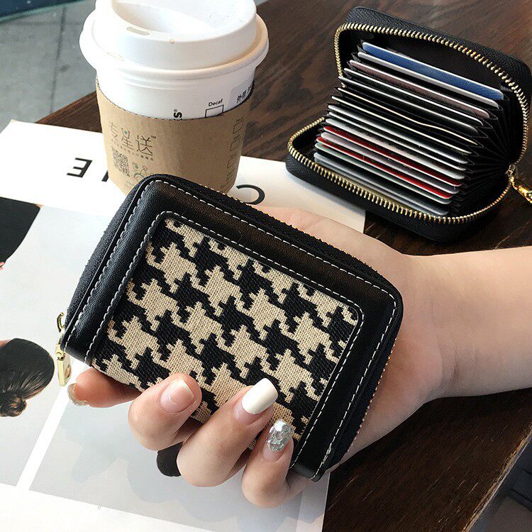 2026新款卡包女士小巧精致高档风琴大容量多卡位高级感防消磁钱包