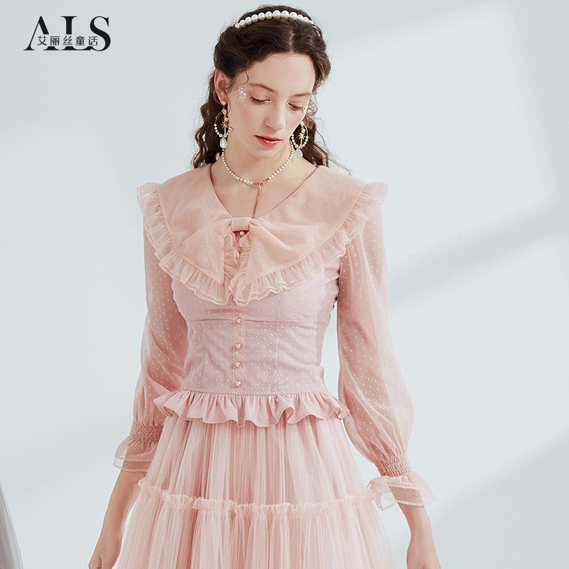 2022年春季上衣蕾丝长袖