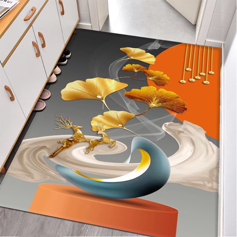 可擦入户门门垫进门门口地垫PVC免洗可裁剪地毯家用防滑耐脏脚垫