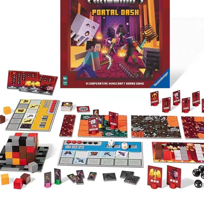 我的游戏世界周边扑克牌Minecraft儿童桌游卡片扑克聚会纸牌玩具