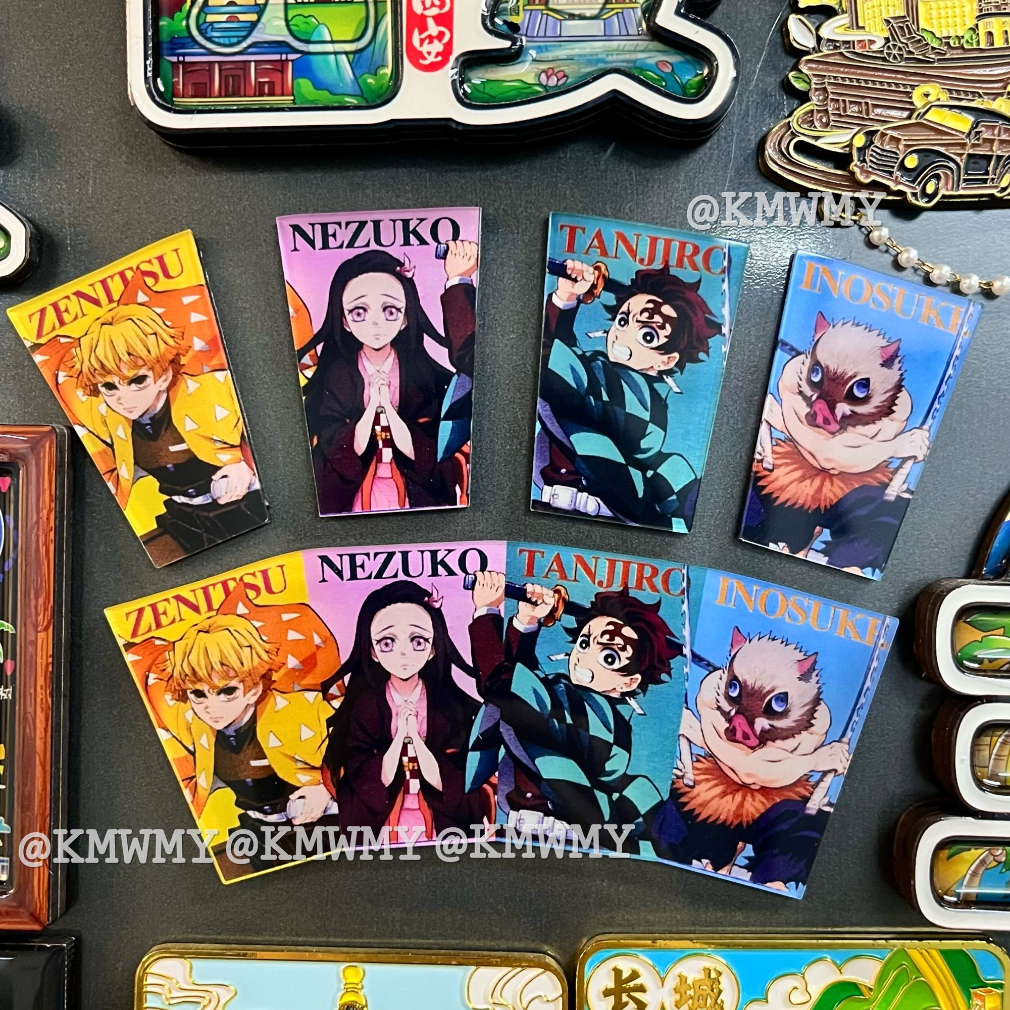 鬼灭之刃冰箱贴自制收藏纪念品