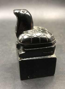 玉石印章乌龟章章子家居装饰