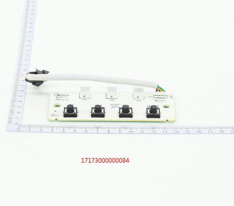 YFA21-10适用美的吸油烟机显示板CXW-200-DT203-DT203按键开关