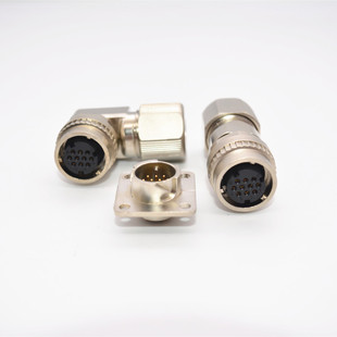 安川三菱伺服电机编码器插头SM10S 抱闸接头MR BKCNS1 2孔10芯DDK