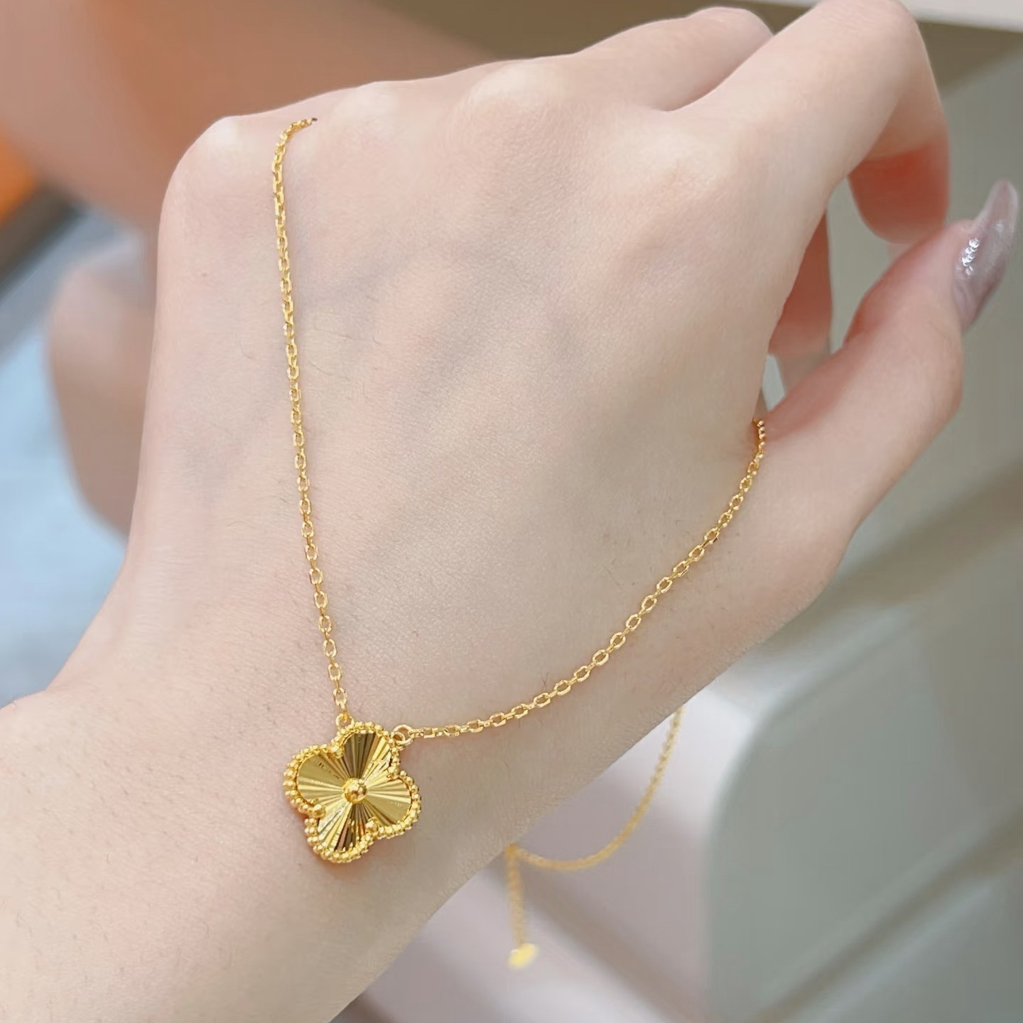 2026 钛钢大四叶草项链XL0277,童装/婴儿装/亲子装,T恤,淘宝优惠券,粉丝福利购,淘宝优惠卷