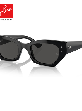 RayBan雷朋潮流不规则板材太阳镜男RB4430复古时尚开车防晒墨镜女