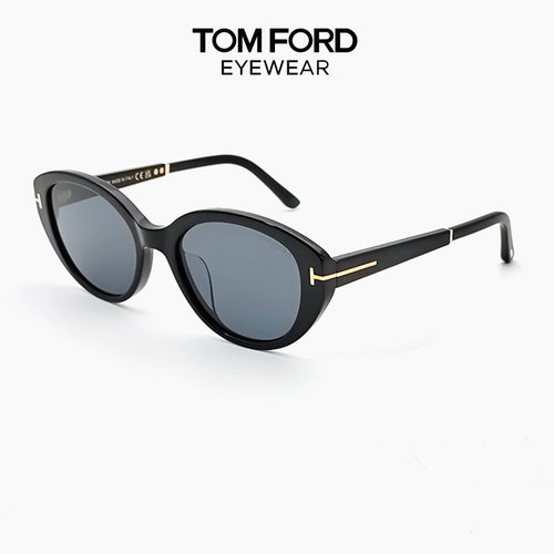 汤姆福特TOM FORD朱珠同款墨镜TF1246-K圆形蝴蝶框板材防晒太阳镜
