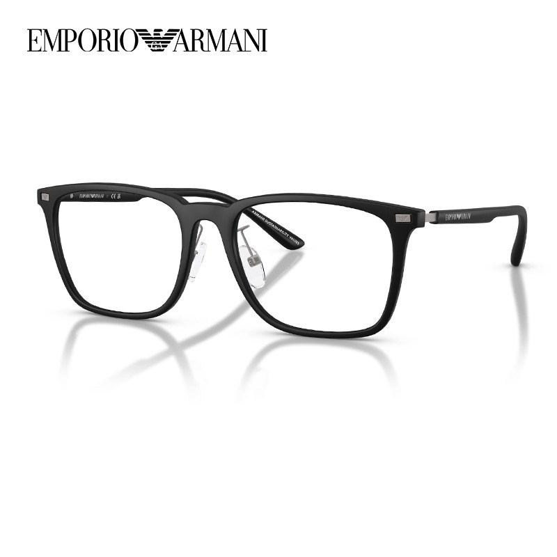 ARMANI阿玛尼轻巧舒适板材镜框男0EA3263D休闲商务百搭女全框镜架