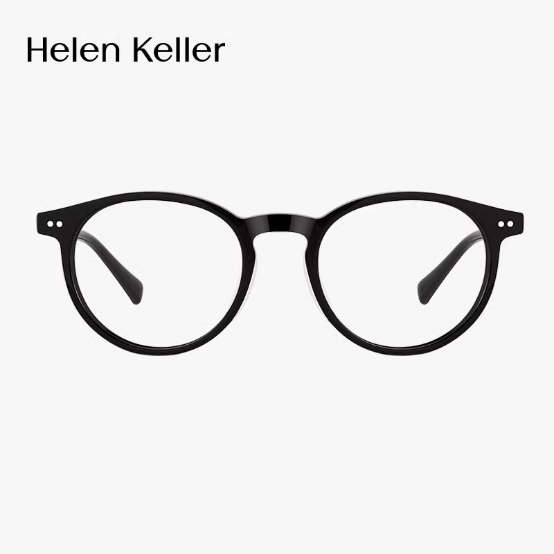 海伦凯勒女时尚板材小脸全框镜架