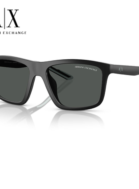 ARMANI阿玛尼时尚百搭太阳镜男AX4149方形复古开车驾驶防晒墨镜女