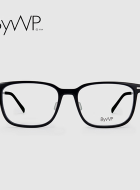 德国BYWP新款商务近视眼镜框无螺丝复古手工超轻眼镜架男女6001