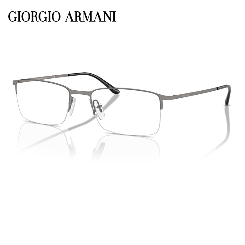 GIORGIO ARMANI乔治阿玛尼近视眼镜框男AR5010半框镜架百搭商务