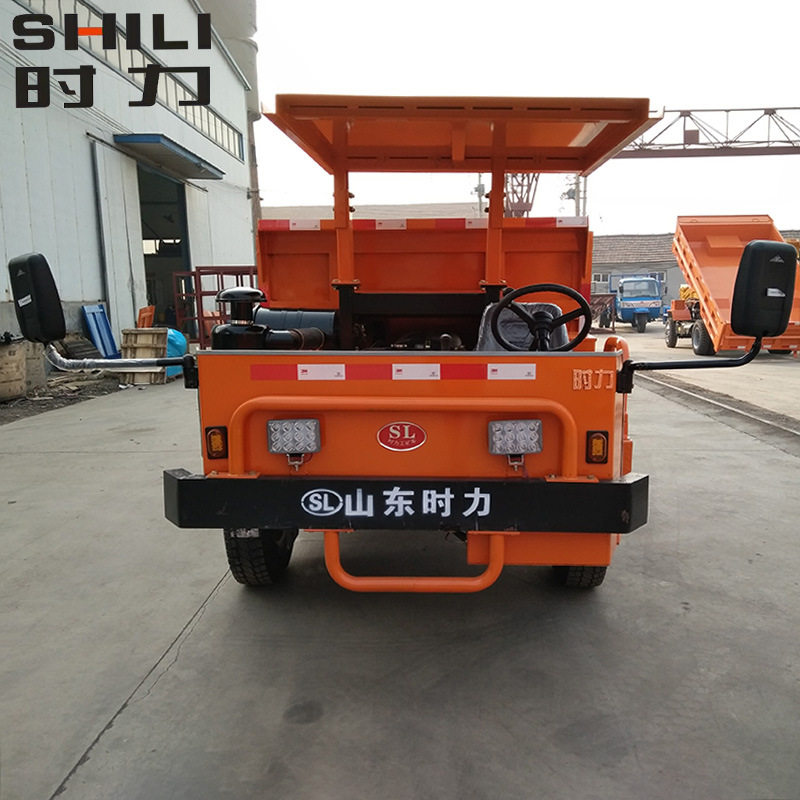 时力窄轮距矿用运输车 自卸四不像无轨胶轮车厂家 运矿车订做销售