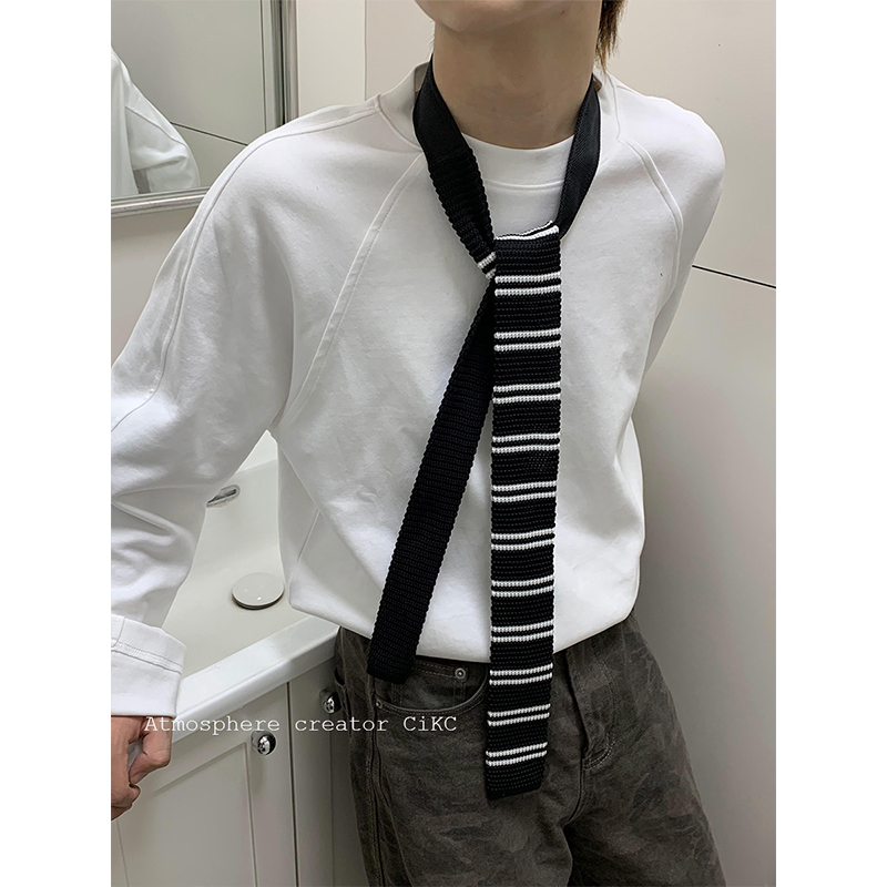 韩国Handsome穿搭领带领巾