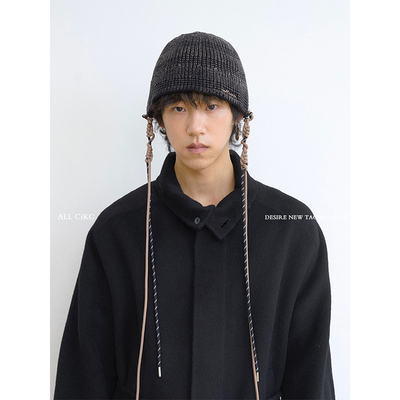 韩版休闲时髦显脸小针织渔夫帽