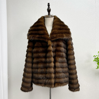 2025秋冬新款龙猫皮草外套