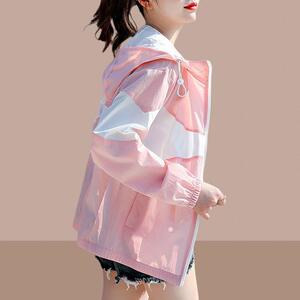 防晒衣服女款2025夏新款防紫外线轻薄透气防晒服时尚百搭外套骑车