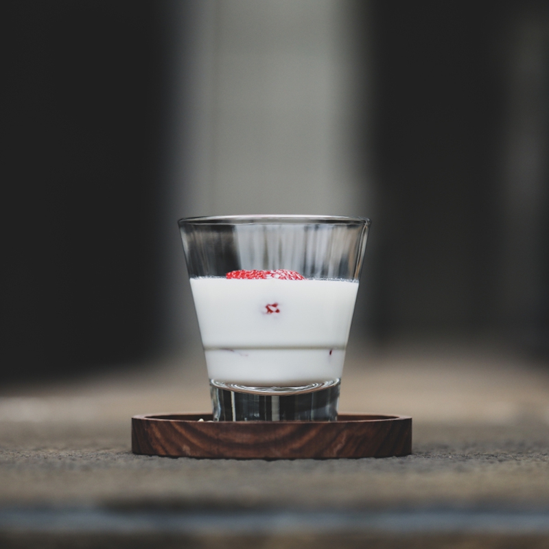 利比古典酒杯厚底洋酒杯冰球烈酒杯餐厅可叠多用途水杯特浓咖啡杯