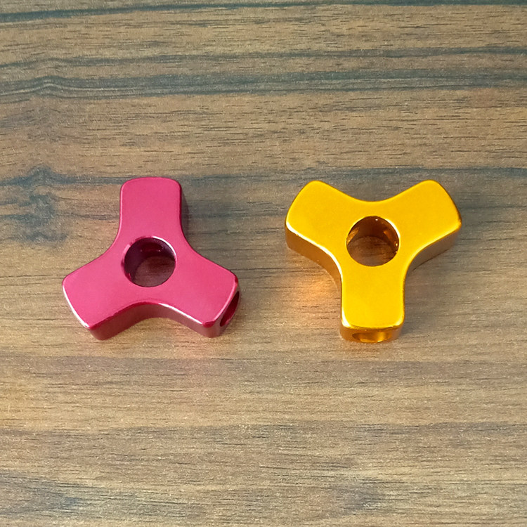 户外帐篷配件铝合金三通配件8.5/9.5铝杆专用三通配件Y型帐杆配件