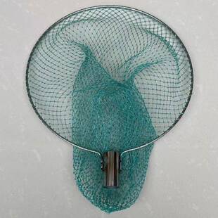 抄网头加粗实心钢材抓鸡专用网户外神器手工编织捞鱼网兜大物抄网