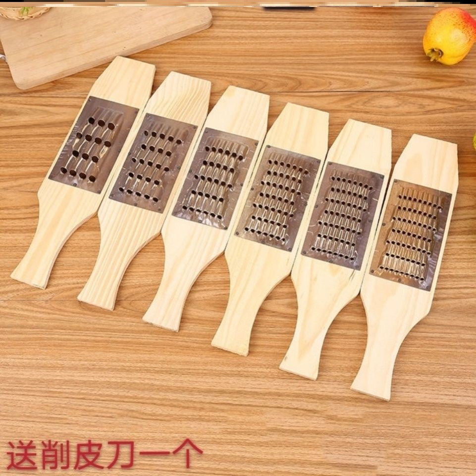 木制老式刨丝器切菜擦土豆丝擦子多功能家用罗卜丝刨子刮丝器细丝