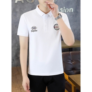 男士 polo衫 短袖 新品 潮流休閑百搭韓版 新款 男時尚 精致 折扣2025夏季