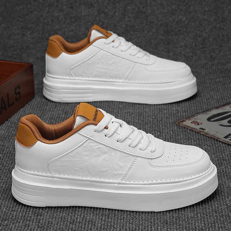 欧洲站板鞋男款新款季青少年爆款一脚蹬户外休闲运动百搭白色潮鞋