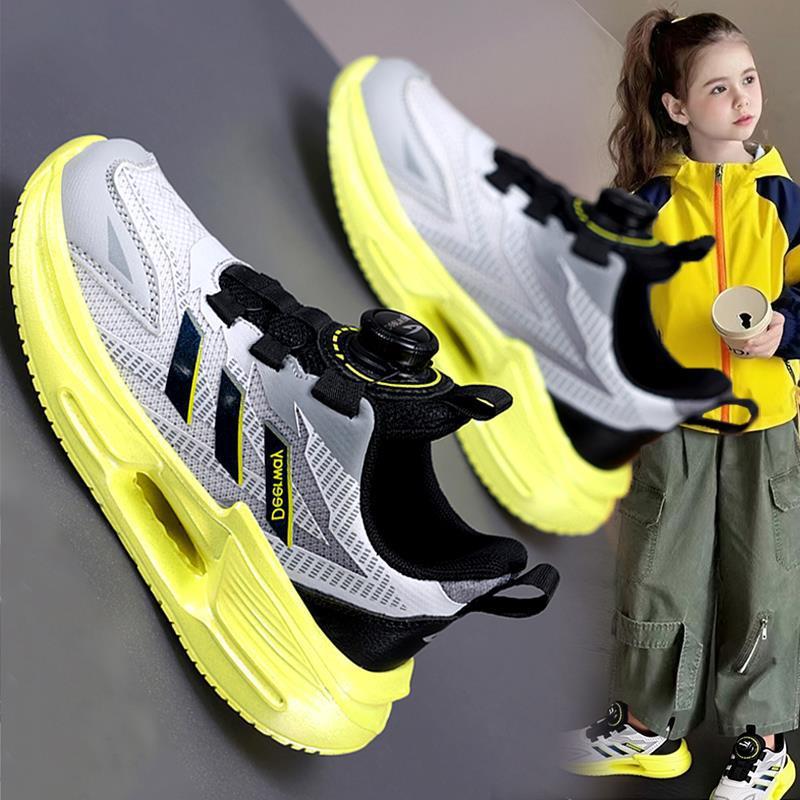 今年新品女童鞋运动鞋新款儿童网面透气跑步老爹鞋女孩小学生季