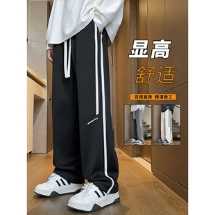 休閑長褲 季 個性 新款 運動衛褲 子男青少年初中高中學生大童男裝 時尚