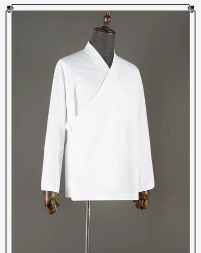 德绒交领内搭太极服男女汉服秋冬练功打底衫中国风上衣大码300斤